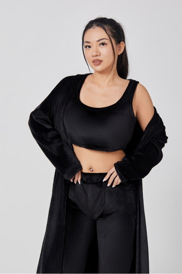 Cozy 3 Piece Pant Sets, Women Winter Dress